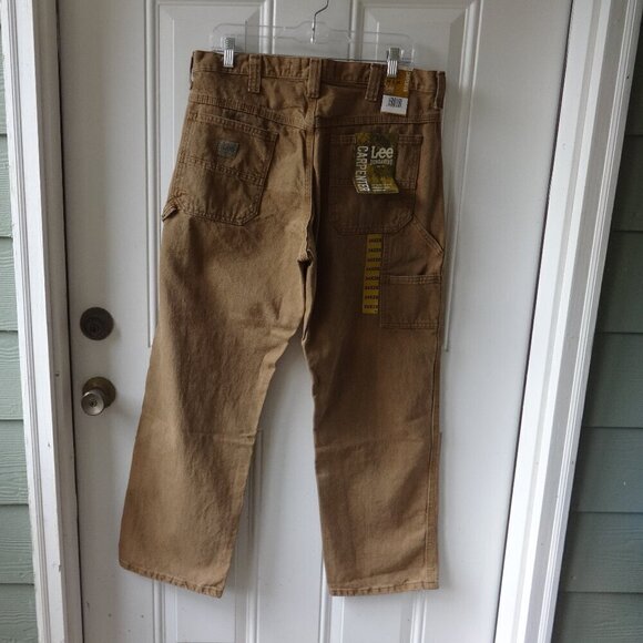 Lee Dungarees men's Carpenter jeans size 34 x 29, New With Tags, Aztec gold - Picture 4 of 12